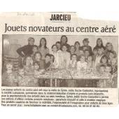 Article de presse sur une intervention LUDOPLUME en modelage